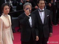 汤唯穿深V礼服现身戛纳红毯，这时有谁注意她腋下？网友：太尴尬