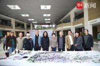 苏州工艺美院65周年“紫藤花开”系列活动开幕 蒋风白先生及83届校友师生作品展启幕