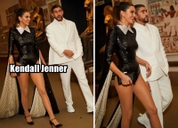 詹娜秀恩爱！与新男友甜蜜同框，秀无敌大长腿，布克会吃醋吗？