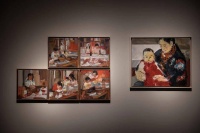 河大教师杨海峰油画作品展在中国美术馆举办