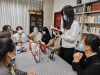 中原区图书馆机关分馆举办“春日读书分享会”