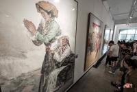 首届湖北省青年青年美术作品展开展