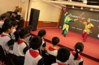 京剧进校园 在西什库小学“遇见梅兰芳”