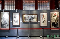 千年古刹云居寺：“双山叠翠”名家书画作品展开幕