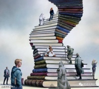 用书本的厚度，垫高自己的人生