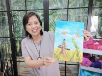 非遗传承人用24幅作品棉絮画作品 讲述“二十四节气”里的中国之美