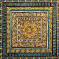 敦煌最美天花板来了！专访甘肃掐丝珐琅画代表性传承人李海明