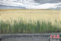 青年艺术家孙子垚在2022青年艺术100年度展摘获大奖