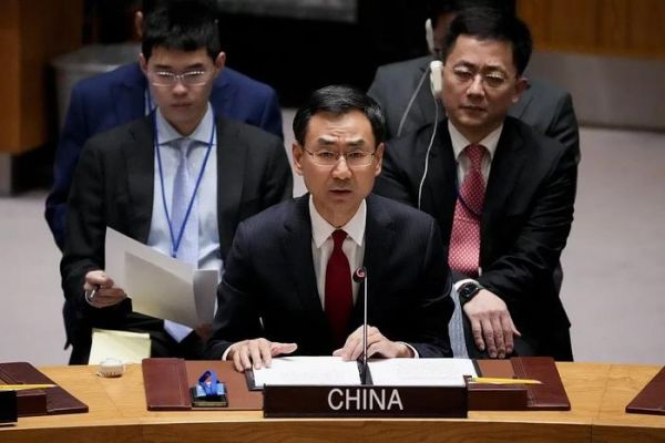 中国常驻联合国副代表耿爽 资料图