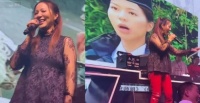 47岁滕丽名近况曝光，麒麟臂双下巴，身材走样被吐槽像大妈