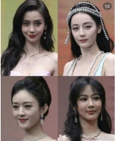 化妆师直接化出了杨紫的颜值下限，走红毯黑土老，变全场最丑