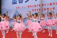 六一书法艺术展演 廉政教育薪火相传