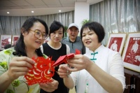 安徽淮南：非遗传人进社区传统文化显魅力