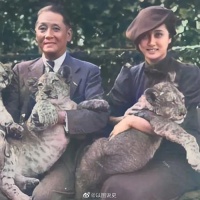 40年代，钱学森的妻子蒋英，一张罕见的老照片……