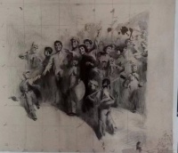 何多苓最早的油画创作素描稿惊现成都