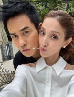 陈凯琳夫妇给5个月大小儿子举办派对 郑嘉颖抱小儿子合影很搞笑