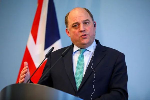 ▲资料图片:英国国防大臣本·华莱士(路透社)