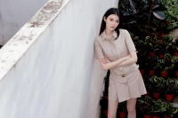 豪门阔太奚梦瑶要买房？现身成都豪宅小区，气场超高又美又飒