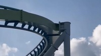 北美最高最快过山车被游客发现支架有裂缝 园方一星期后才关闭维修