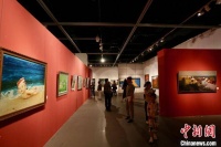 第七届京津冀鲁辽油画作品邀请展在天津开幕 百余幅作品展现“环渤海风采”