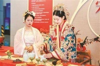 宁海宋韵红妆亮相文旅博览会