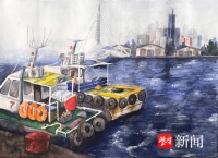 “共建美好家园”海峡两岸青少年书画交流展作品展示（1）