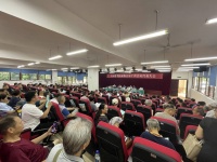 四川省自贡市书法家协会换届，郭昤当选为第十届书协主席