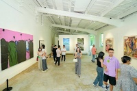 一次抽象艺术与学术的对话 “绘画交换形象”抽象画展开幕