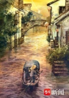 “共建美好家园”海峡两岸青少年书画交流展作品展示（2）