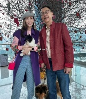 李嘉欣和许晋亨飞外国看网球比赛 分享夫妻俩微笑合影现岁月痕迹