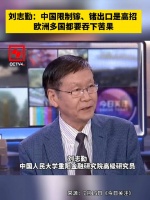 刘志勤：中国限制镓、锗出口是高招 欧洲多国都要吞下苦果
