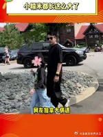 小糯米都长这么大了，网友在加拿大偶遇刘恺威和小糯米……