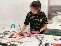 127名选手挥毫泼墨 第二届青少年书画传习大会达州选拔赛开赛