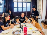 古镇老宅里的夏令营 知名画家带着“国画少年”进行一场与美的浪漫对话