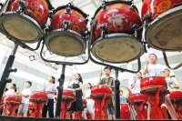 千年“绛州鼓乐”敲响交流之音