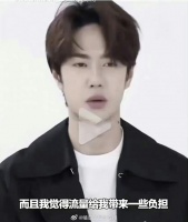 王一博：流量给我带来了一些负担。 ​​​如何评价？