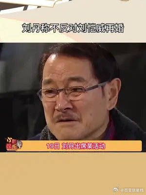 刘丹称不反对刘恺威再婚，他也是希望儿子可以有个伴来照顾他