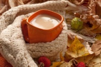 把“诗和远方”捧在手心，秋天里第一杯奶茶蕴含的情感你知道吗？