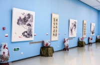 陶瓷艺术与国画艺术碰撞，孙海宁作品亮相国家画院美术馆