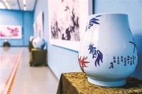 孙海宁国画与陶瓷艺术展亮相