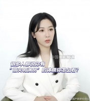杨紫采访回应“带火男演员”体质表示：跟自己没有太大关系……