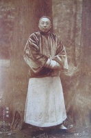 他号称清末第一书法家，曾怒斥康有为，启功、沙孟海对他敬佩万分