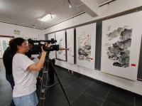 湖南新宁：退役军人文艺作品“闪耀”宝庆艺术馆