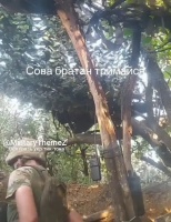 也许这个视频是这位乌克兰士兵生前的最后影像！