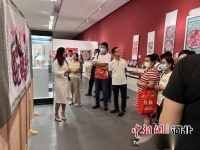 张家口蔚县：“蔚县戏剧人物”主题剪纸展亮相天津