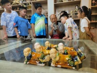 伊川“非遗”进校园 泥塑文化润童心