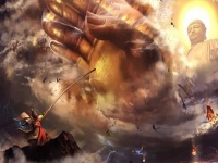 难怪玉帝要挽留如来参加安天大会，你看如来袖子里装着啥？