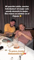 拉莫斯祝莫德里奇生日快乐 亲爱的Lukita，祝你生日快乐！