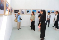 通州区纪委监委理论学习中心组参观"运河清风"廉洁文化作品展