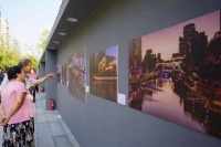 “潮起亮马河”主题艺术创作精品展开幕